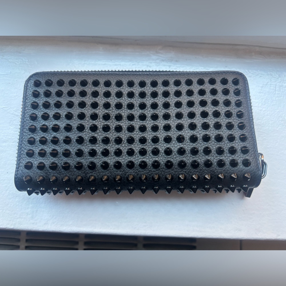 Christian Louboutin Panettone Spiked Wallet